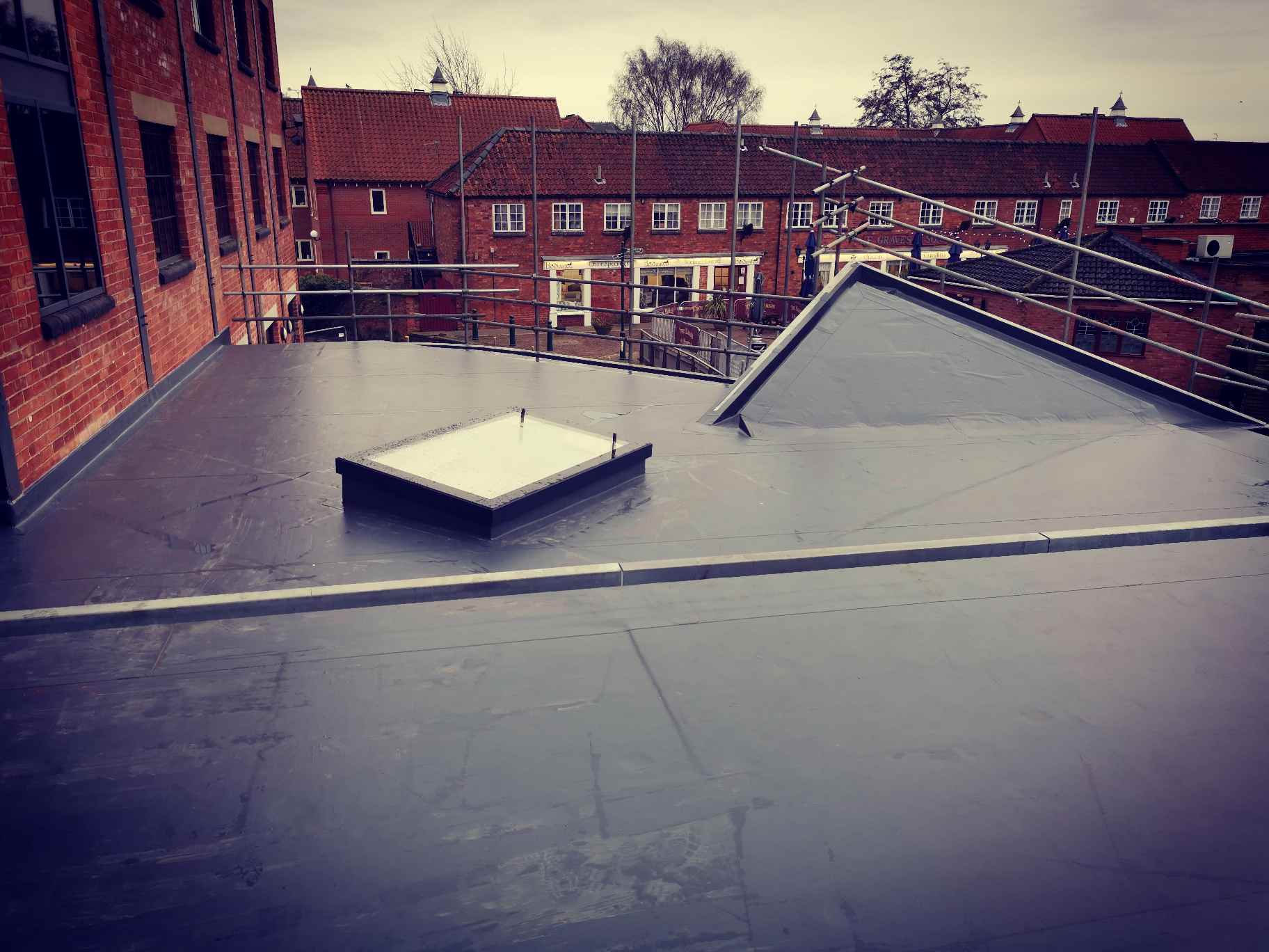 Leisure facility flat roofing Sheffield